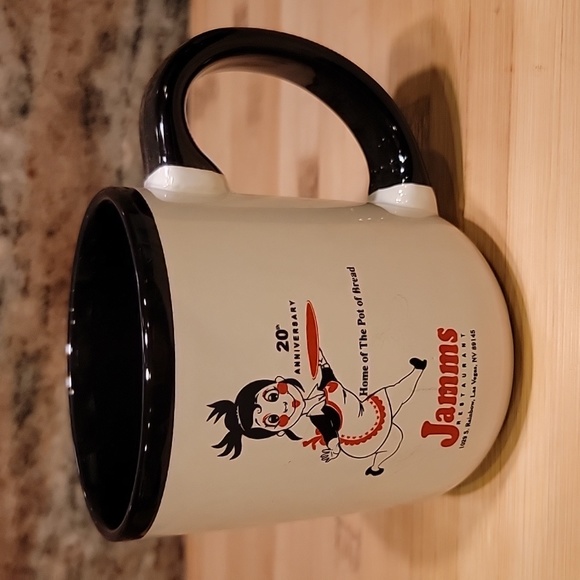 Jamms Las Vegas Restaurant 20th anniversary coffee mug - Picture 2 of 3